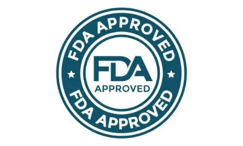 RegenVive FDA-registered facility badge ensuring quality and safety standards