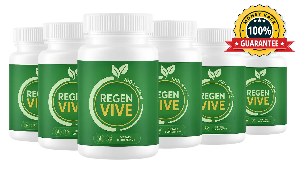Six Bottles of RegenVive support healthy blood sugar levels